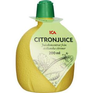 ICA Citronjuice Från koncentrat 200ml