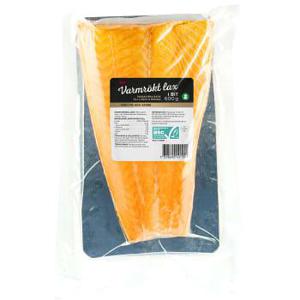 ICA Varmrökt Lax i Bit 600g