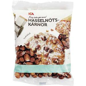 ICA Hasselnötskärnor 200g