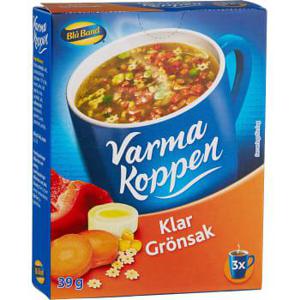 Varma Koppen Klar grönsaksoppa 3 port 6dl