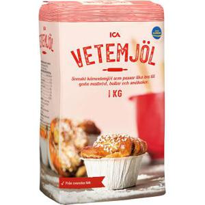 ICA Vetemjöl 1kg