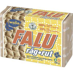 Falu Knäckebröd  Råg-Rut 235g Wasa