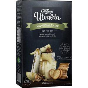 Utvalda Havssaltade kex 150g Göteborgs
