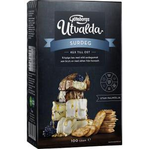 Utvalda Surdegskex med Havssalt 100g Göteborgs