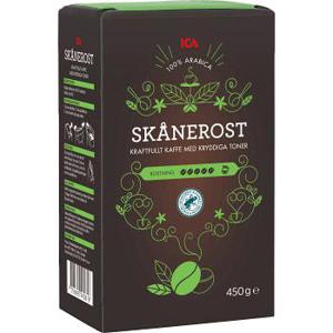ICA Bryggkaffe Skånerost 450g