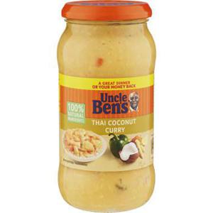 Uncle Bens Thai coconut curry 450g
