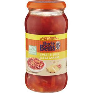Uncle Bens Sweet & sour Extra ananas 450g