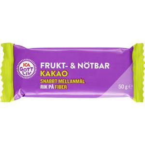 ICA Gott Liv Frukt och nötbar Kakao 50g