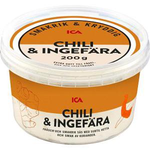 ICA Sås Chili Ingefära Koriander 200g