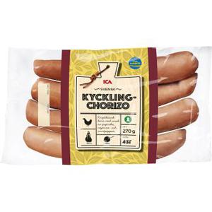 ICA Kycklingkorv Chorizo 270g