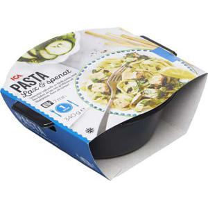 ICA Pasta med Lax & spenat Fryst 340g