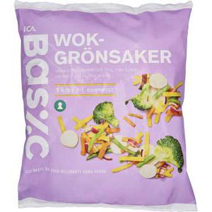 ICA Basic Wokgrönsaker Fryst 1kg