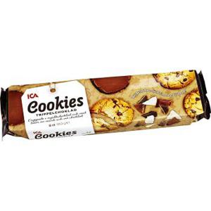 ICA Cookies Trippelchoklad 150g