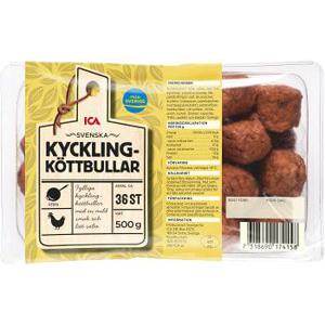 ICA Kycklingköttbullar 500g