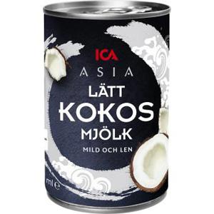 ICA Asia Kokosmjölk Lätt 400ml