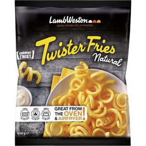 Lamb weston Pommes frites Twister fries Fryst 600g