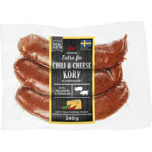 ICA Kryddkorv Chili & Cheese 240g