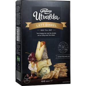 Utvalda lätta Dinkelkex 100g Göteborgs