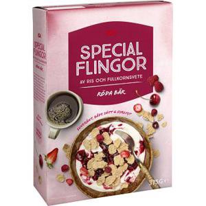 ICA Specialflingor Röda bär 375g