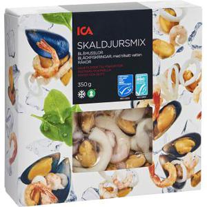 ICA Skaldjursmix frysta 350g