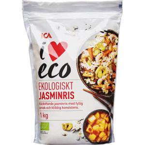 ICA I love eco Jasminris Ekologisk 1kg