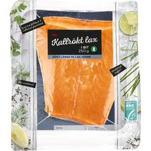 ICA Lax Kallrökt i bit 250g