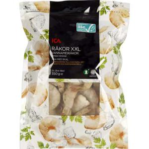 ICA Vannameiräkor råa 350g