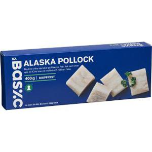 ICA Basic Alaska pollock Fryst 400g