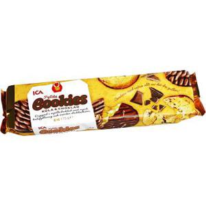 ICA Fyllda cookies Kola & choklad 175g