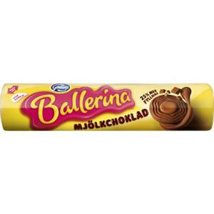 Ballerina Kakor Mjölkchoklad 205g