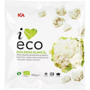 ICA I love eco Blomkål Ekologisk 450g