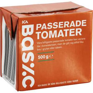 ICA Basic Passerade Tomater 500g