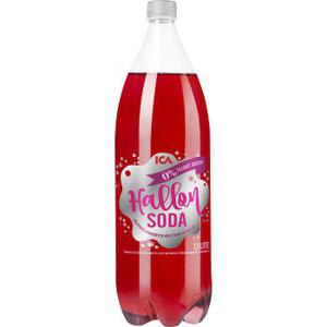 ICA Läsk Hallonsoda Light 1,5l