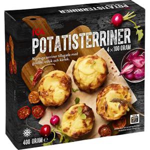 ICA Potatisterriner Fryst 4-p 400g