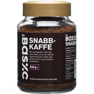 ICA Basic Snabbkaffe 200g