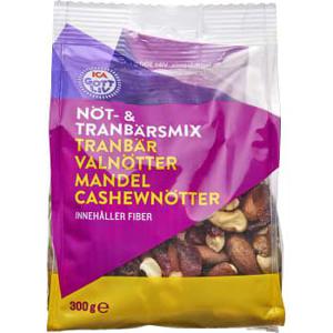 ICA Gott liv Nöt & Tranbärsmix 300g