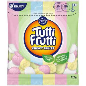 Fazer Tutti Frutti Chewy Fruits 120g