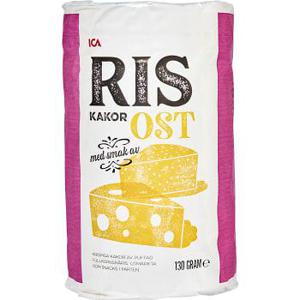 ICA Riskakor Cheddarost 130g