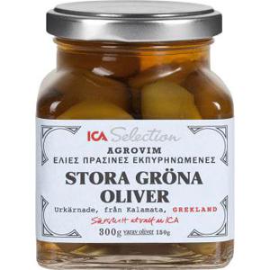 ICA Selection Stora Oliver Gröna 300g