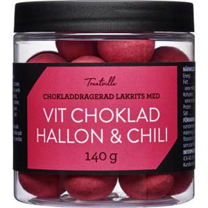 Treatville Lakritskulor Hallon & chili 140g
