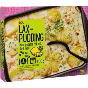 ICA Laxpudding Måltid Fryst 600g