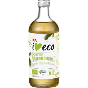 ICA I love eco Fläderblomssaft 50cl KRAV
