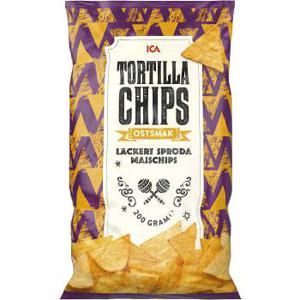ICA Tortillachips Cheese 200g