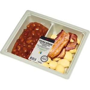 ICA Bruna Bönor Med Bacon Och Potatis 400g