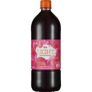 ICA Lightdryck Iste & persika 1l