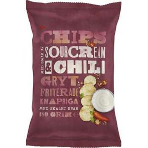 ICA Chips Sourcream & Chili 180g
