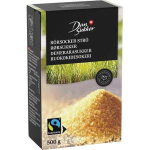 Dansukker Rörsocker Strö 500g Fairtrade