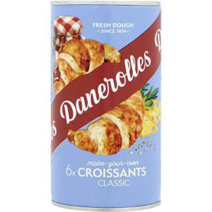 Danerolles Croissants 6-p 240g
