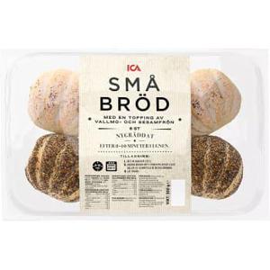 ICA Småbröd med topping 6-p 300g