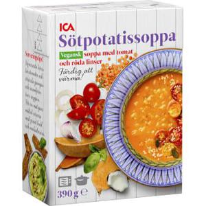 ICA Sötpotatissoppa 390g